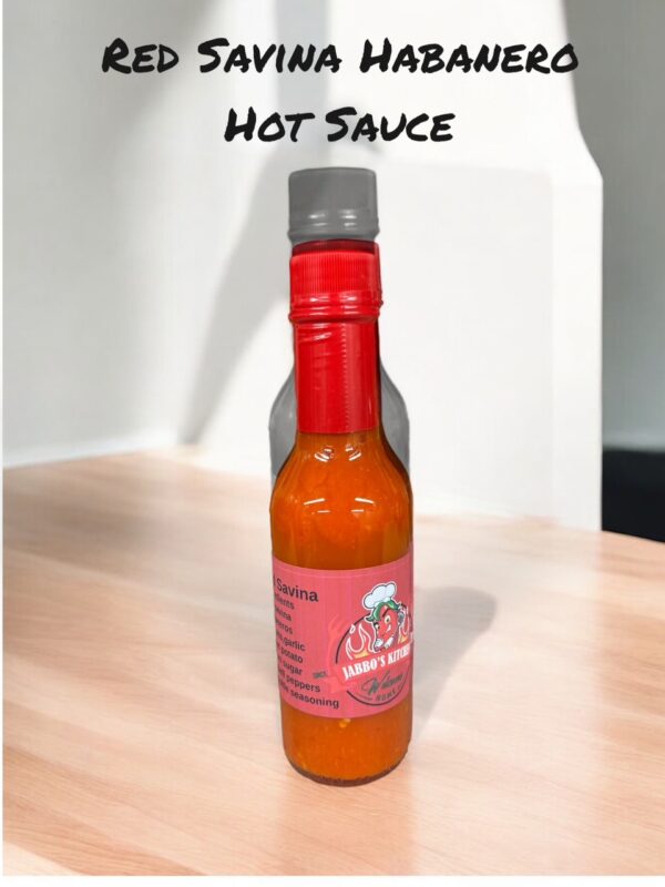 5 oz Red Savina Habanero Hot Sauce