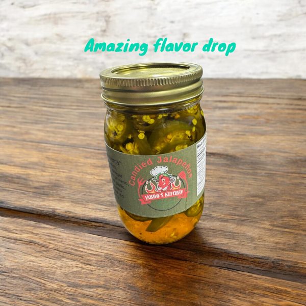 16oz Candied Jalapenos