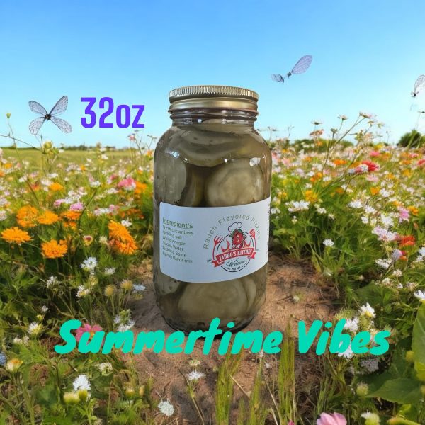 32oz Ranch Flavored Pickles